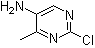 structure of CAS# 20090-69-1, 2-氯-4-甲基嘧啶-5-胺
