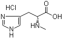 structure of CAS# 200927-06-6, N-Methyl-D-histidine monohydrochloride