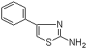 structure of CAS# 2010-06-2, 2-Amino-4-phenylthiazole