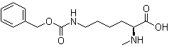 structure of CAS# 201016-22-0, N2-甲基-N6-[苄氧羰基]-L-赖氨酸