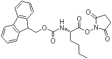 structure of CAS# 201026-08-6, Fmoc-L-正亮氨酸 N-羟基琥珀酰亚胺酯