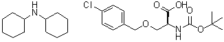 CAS # 201208-64-2, O-[(4-Chlorophenyl)methyl]-N-[(1,1-dimethylethoxy)carbonyl]-L-serine compd. with N-cyclohexylcyclohexanamine (1:1)