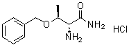 structure of CAS# 201275-09-4, (2R,3S)-2-氨基-3-(苯基甲氧基)丁酰胺单盐酸盐