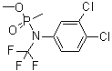 CAS 登录号：2014-04-2, N-(3,4-二氯苯基)-P-甲基-N-(三氟甲基)氨基磷酸甲酯
