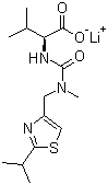CAS # 201409-23-6, N-[N-Methyl-N-((2-isopropyl-4-thiazolyl)methyl)aminocarbonyl]-L-valine lithium salt