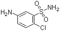 CAS # 2015-19-2, 5-Amino-2-chlorobenzenesulfonamide, 4-Chloroaniline-3-sulfonamide