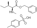 structure of CAS# 201544-39-0, N-甲基-L-别异亮氨酸苄酯 4-甲苯磺酸盐