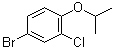 structure of CAS# 201849-21-0, 4-溴-2-氯-1-异丙氧基苯