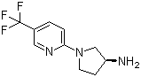 CAS 登录号：202267-15-0, 1-[5-(三氟甲基)-2-吡啶基]-(3R)-3-氨基吡咯烷