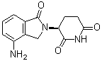 CAS 登录号：202271-91-8, (3S)-3-(4-氨基-1,3-二氢-1-氧代-2H-异吲哚-2-基)-2,6-哌啶二酮
