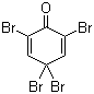 structure of CAS# 20244-61-5, 2,4,4,6-四溴-2,5-环己二烯酮