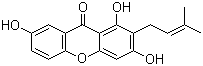 CAS # 20245-39-0, 1,3,7-Trihydroxy-2-prenylxanthone, 2-(3,3-Dimethylallyl)-1,3,7-trihydroxyxanthone