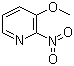 structure of CAS# 20265-37-6, 3-甲氧基-2-硝基吡啶