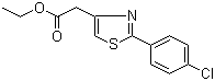 structure of CAS# 20287-70-1, Ethyl fenclozate