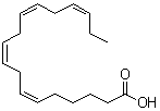 structure of CAS# 20290-75-9, all-cis-6,9,12,15-Octadecatetraenoic acid