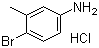 CAS # 202925-03-9, 4-Bromo-3-methylaniline hydrochloride, 4-Bromo-3-methylbenzenamine hydrochloride