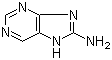 structure of CAS# 20296-09-7, 8-氨基嘌呤