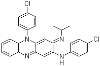 structure of CAS# 2030-63-9, Clofazimine