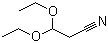 structure of CAS# 2032-34-0, 3,3-Diethoxypropionitrile