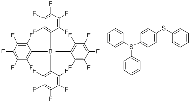 CAS # 203573-06-2, Diphenyl[4-(phenylthio)phenyl]sulfonium Tetrakis(pentafluorophenyl)borate