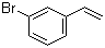 structure of CAS# 2039-86-3, 3-Bromostyrene
