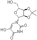 CAS # 20406-82-0, 5-Hydroxy-2',3'-O-(1-methylethylidene)uridine