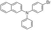 structure of CAS# 204065-88-3, N-(4-溴苯基)-N-苯基-2-萘胺