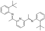 structure of CAS# 204203-17-8, 2,6-双[1-(2-叔-丁基苯基亚氨基)乙基]吡啶