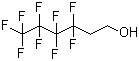 structure of CAS# 2043-47-2, 1H,1H,2H,2H-全氟己-1-醇