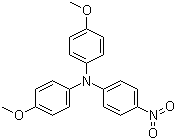 structure of CAS# 20440-91-9, 4-硝基-4',4''-二甲氧基三苯胺