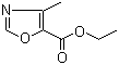 structure of CAS# 20485-39-6, Ethyl 4-methyl-1,3-oxazole-5-carboxylate