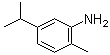 structure of CAS# 2051-53-8, 6-甲基-3-异丙基苯胺