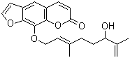 CAS # 205115-75-9, Lansiumarin C, 8-[(E)-6-Hydroxy-3,7-dimethylocta-2,7-dienyloxy]psoralen