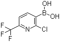 CAS 登录号：205240-63-7, 2-三氟甲基-6-氯-5-吡啶硼酸