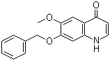 structure of CAS# 205448-29-9, 7-苄氧基-6-甲氧基-1H-喹啉-4-酮