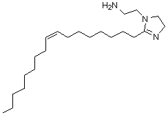 CAS 登录号：20565-75-7, 1-(2-氨基乙基)-2-(顺式-8-十七碳烯-1-基)咪唑啉