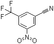 structure of CAS# 20566-80-7, 3-氰基-5-硝基三氟甲苯