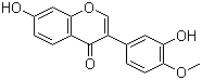 structure of CAS# 20575-57-9, 毛蕊异黄酮