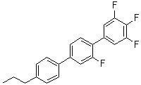 structure of CAS# 205806-87-7, 2',3,4,5-Tetrafluoro-4''-propyl-1,1':4',1''-terphenyl