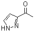 structure of CAS# 20583-33-9, 3-Acetylpyrazole