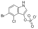 structure of CAS# 205926-98-3, (5-溴-4-氯-1H-吲哚-3-基)磷酸酯