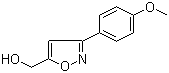 structure of CAS# 206055-86-9, [3-(4-甲氧基苯基)-5-异恶唑基]甲醇