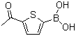 structure of CAS# 206551-43-1, 5-乙酰基-2-噻吩硼酸