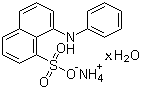 structure of CAS# 206659-00-9, 8-(苯基氨基)-1-萘磺酸铵盐水合物