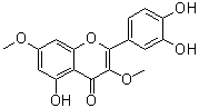 5,3',4'-Trihydroxy-3,7-dimethoxyflavone molecular structure (CAS 2068-02-2)