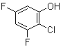 CAS # 206986-81-4, 2-Chloro-3,5-difluorophenol