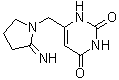CAS 登录号：2069937-25-1, 6-[(2-亚氨基-1-吡咯烷基)甲基]-2,4(1H,3H)-嘧啶二酮