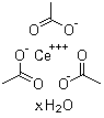 structure of CAS# 206996-60-3, 醋酸铈 (III) 水合物