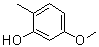 structure of CAS# 20734-74-1, 3-Methoxy-6-methylphenol