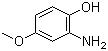 2-Amino-4-methoxyphenol molecular structure (CAS 20734-76-3)